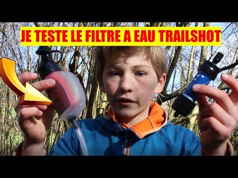Je teste le filtre à eau TrailShot de MSR