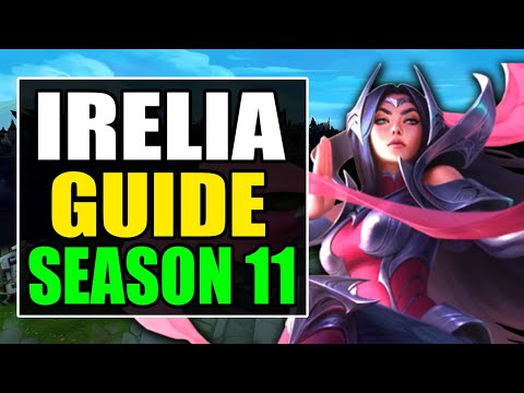 HOW TO PLAY IRELIA MID SEASON 11 - (Best Build, Runes, Gameplay) - S11 Irelia Guide & Analysis