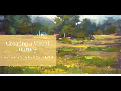 Landscape in Pastel Painting Demo with Karen Margulis