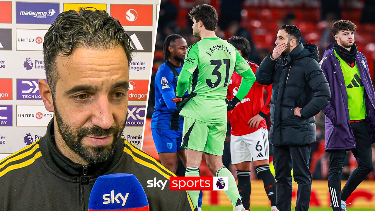 Ruben Amorim FULL post-match reaction after Man Utd 4-4 Bournemouth