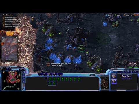 StarCraft II: Mapsters Campaign Mission 3 - The Omashu Performance Review