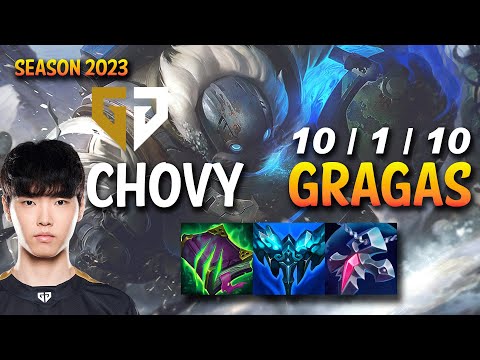 GEN Chovy GRAGAS vs ANNIE Mid - KR Ranked