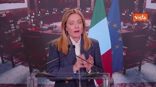 Meloni: "Decreto bollette avrà impatto rilevante, risparmi di oltre 5 miliardi"