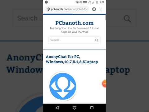 AnonyChat for PC, Windows,10,7,8.1,8,&Laptop
