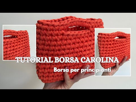 Carolina Bag Tutorial - Crochet for Beginners - Macrè Bag