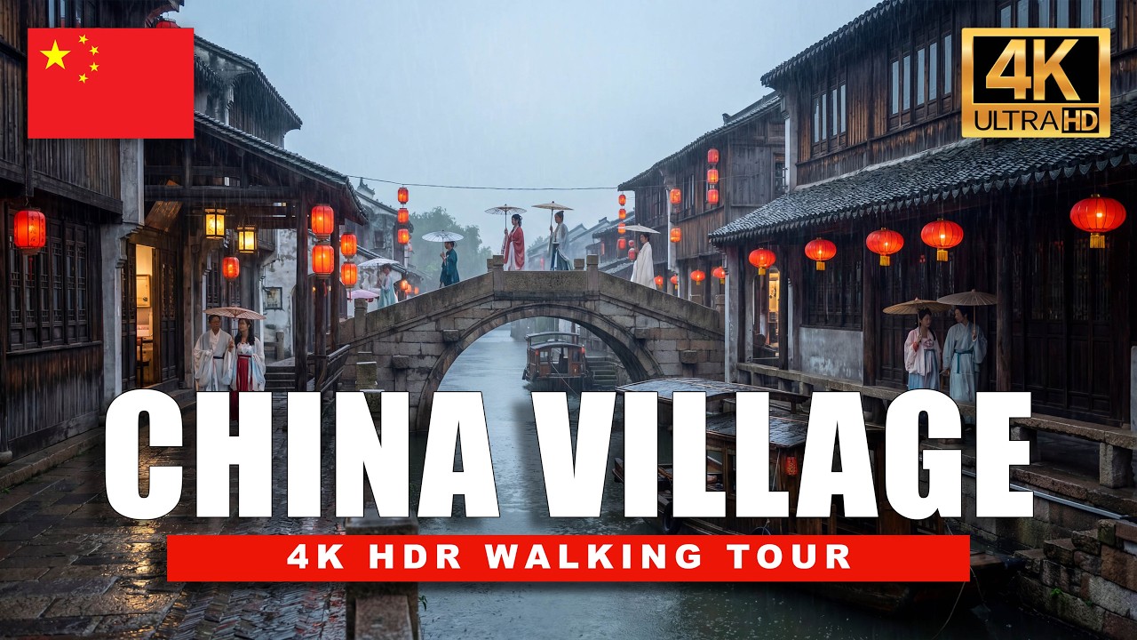 Immersive street-level walking tour through 🇨🇳 This is Why Suzhou is China's Most Beautiful Water Town, China, showcasing authentic urban landscapes, local architecture, and the vibrant atmosphere of the city's neighborhoods