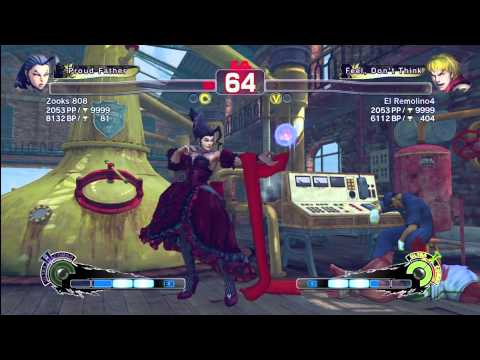 SSF4 AE: Zooks 808 (Rose) vs El Remolino4 (Ken)