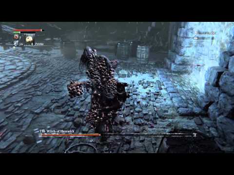 Bloodborne™ Witch of Hemwick easy kill