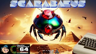 SCARABAEUS – Commodore 64 (1985) | Atmospheric 3D Maze Adventure