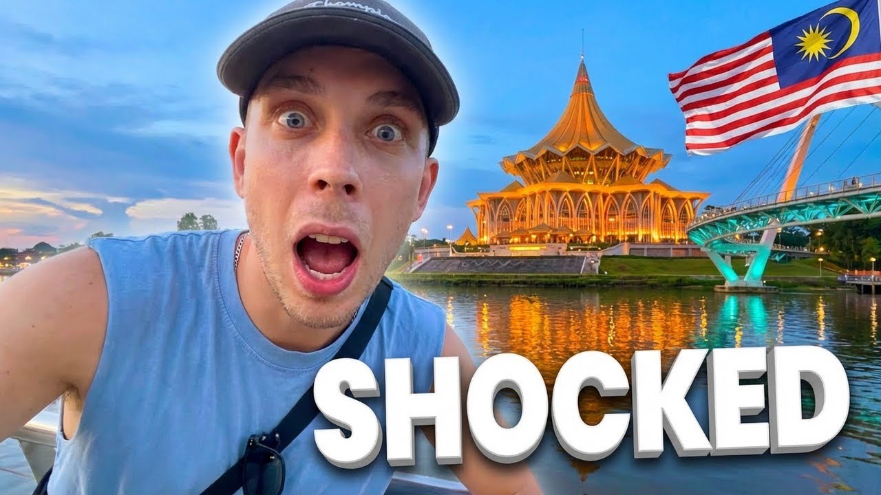 My FIRST TIME in KUCHING in Sarawak, Malaysia 🇲🇾 (SHOCKED)