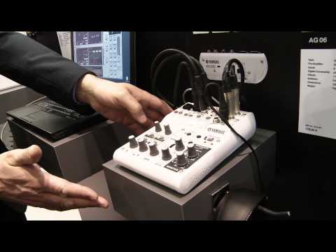 Yamaha Ag06 6 Channel Mixer Usb Interface For Ios Mac Pc Musician S Friend