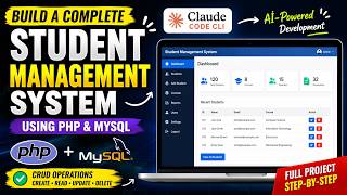 Build a Complete Student Management System (PHP + MySQL) with Claude Code CLI 🚀