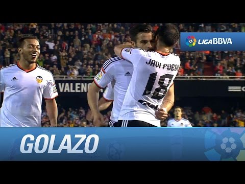 Golazo de Negredo (3-0) en el Valencia CF - Levante UD