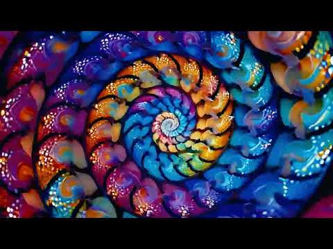 Magic Spiral Hypnosis - Multicolored Magic Spiral - Optical Illusion - Look at the Center of  Spiral