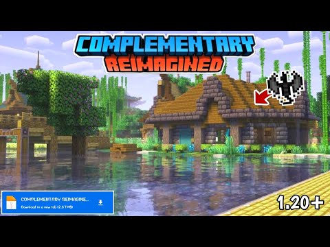 DIY GAMER - Complementary Reimagined Shaders For Minecraft PE 1.20+ 🤯 | Render Dragon - 100% Working !!
