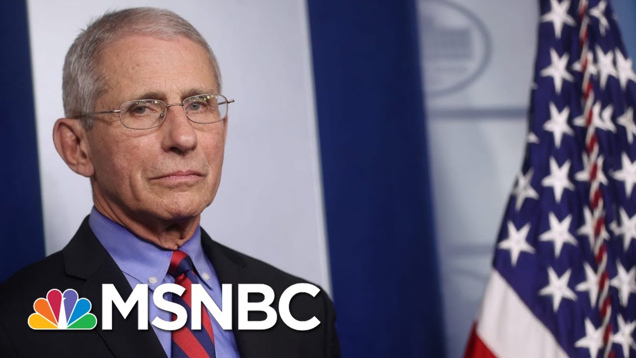 â€˜Good Person,â€™ â€˜Important To Teamâ€™: Fauci On fmr. Covid Advisor Who Denounced Trump | All In | MSNBC - YouTube