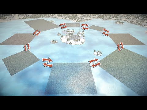 Battle Royale: 8 Squads - 4 Teams - UEBS 2