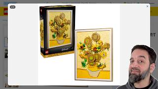 LEGO Vincent van Gogh Sunflowers official reveal & 1st impressions! $200 USD 2615 pcs. 31215
