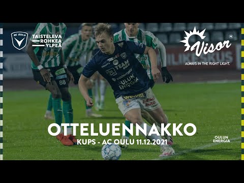 ACOTV: Visor otteluennakko KuPS - AC Oulu 11.12.2021 (Harjoitusottelu)