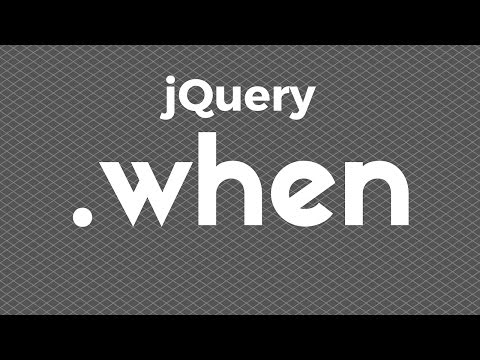 download lagu mp3 mp4 Jquery When Tutorial, download lagu Jquery When Tutorial gratis, unduh video klip Jquery When Tutorial