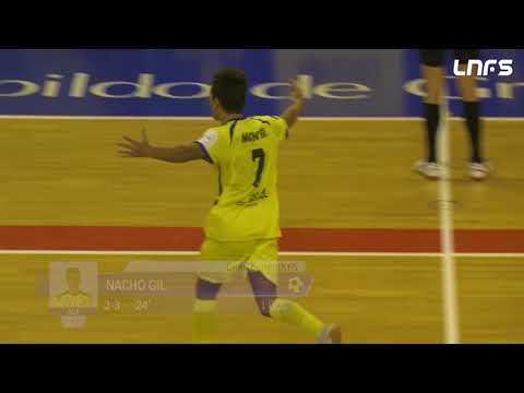 Gol Nacho Gil (2-3) Gran Canaria - Santiago Futsal. J3, 1Div. LNFS