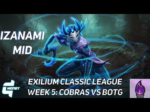 IZANAMI MID: CARRYING US TO FIRST PLACE - Exilium Classic League Week 5 Game 2  | Smite