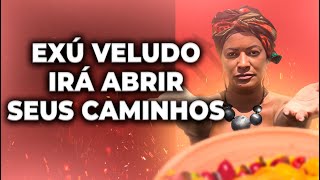 EXÚ VELUDO ESTAVA PRESENTE NESSA OFERENDA