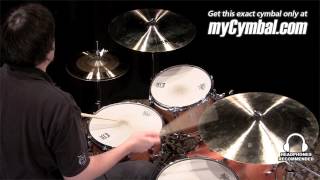Video thumbnail for Bosphorus 18" Master Series Crash Cymbal (M18C-1121212E) by Memphis Drum Shop