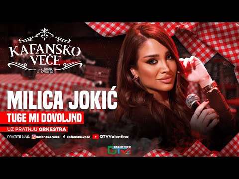 MILICA JOKIC  - TUGE MI DOVOLJNO | UZIVO | 2025 | KAFANSKO VECE
