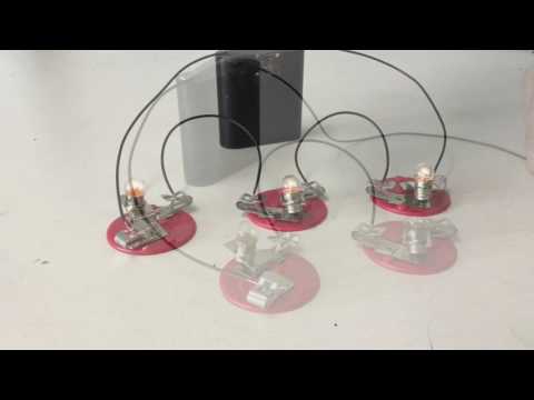 Sluten krets, serie och parallellkoppling