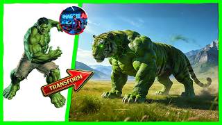 AVENGERS TRANSFORM TO TIGERS - VENGERS (marvel & DC) EPISODE 9 - WITH MR.JAL