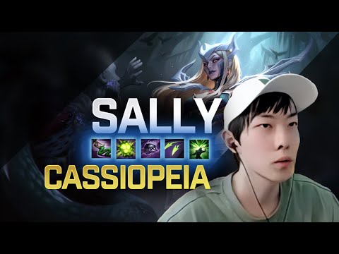 Sally Rank 2 (2147 LP) CN Challenger SoloQ - Cassiopeia vs Anivia (ENG SUB)