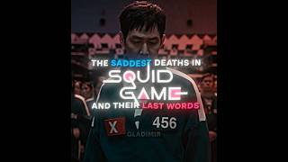 The Saddest Deaths in Squid Game &amp; Their Last Words (S1 &amp; S2) | Song: Welcome and Goodbye (slowed)