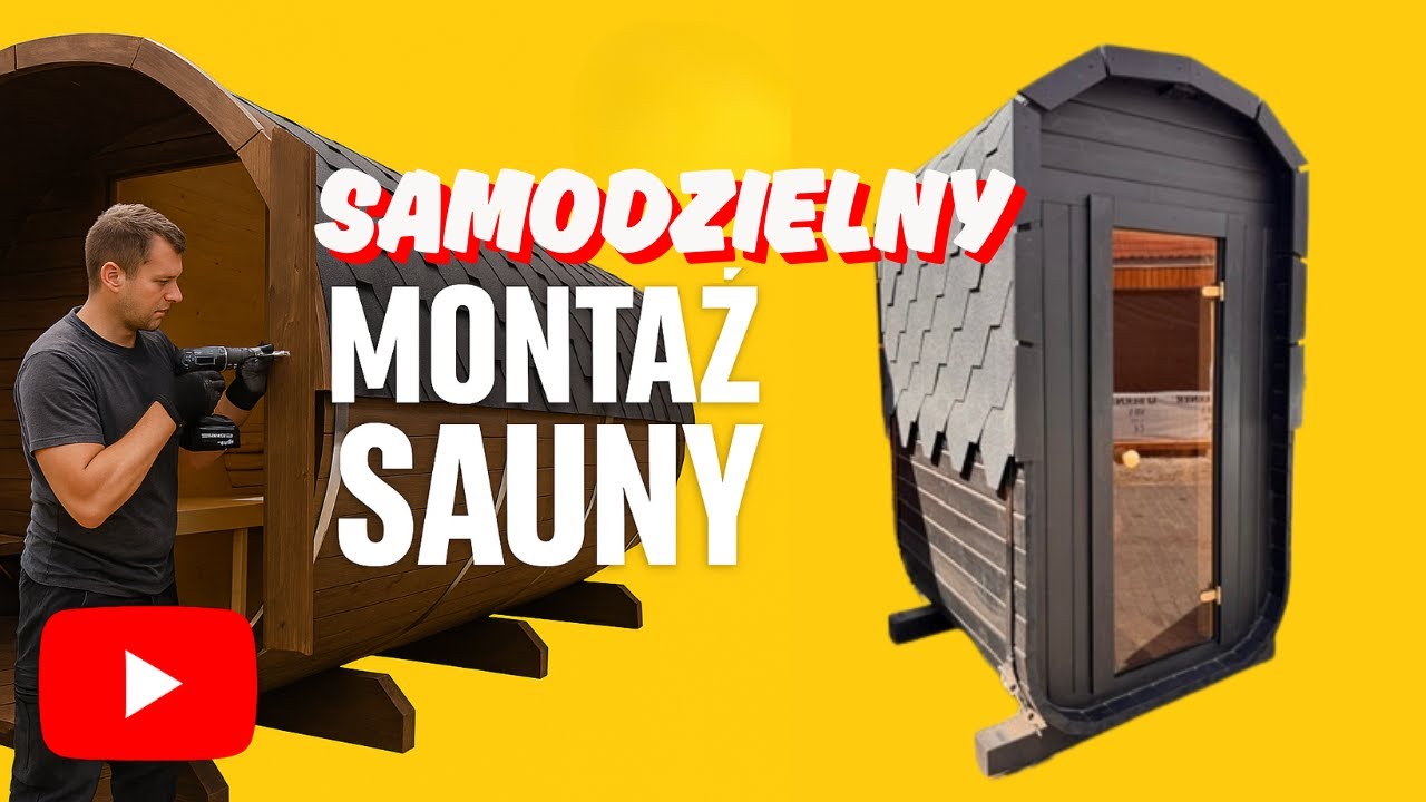 Montaż sauny - Zestaw DIY Koba Sauna