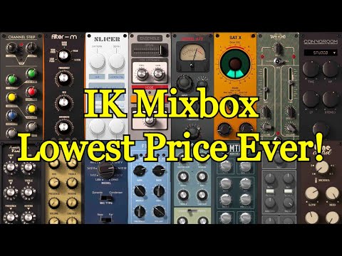 Lowest Price Ever! 70+ Mixing Effects VST Plugin Suite in 1 - Mixbox by IK Multimedia - Review Demo