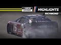 Hamlin sends Yeley into outside wall at Richmond