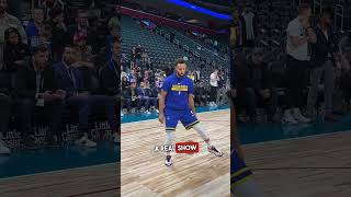 Everything Steph Curry does before a NBA game!