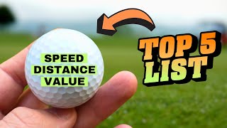 Top 5 Budget Golf Balls That Crush High Swing Speed Shots!