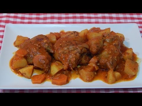 Manitas de cerdo estofadas / Receta fácil