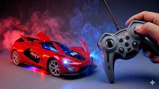 Unboxing Insane SRT RC Sports Drift Car with Smoke & Lights Effect 😍 Full Demo!