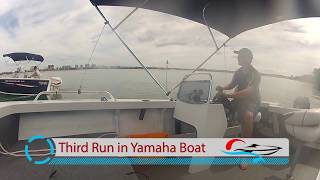 preview picture of video 'Yamaha VS ETec | on a Quintrex Renegade | Caloundra Marine Australia's best Quintrex pricing'