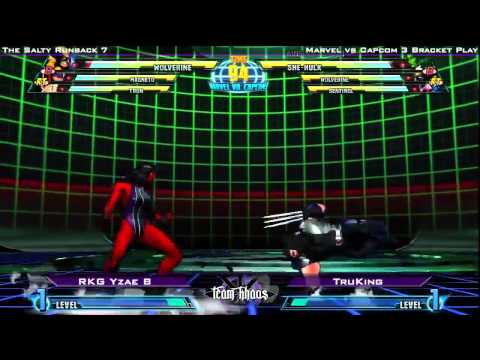 The Salty Runback 7 MvC3 - RKG Yzae B vs TruKing