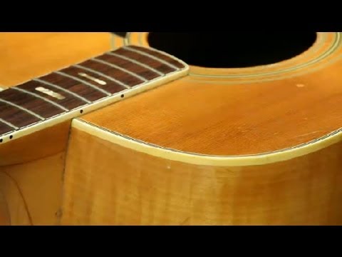 Repairing Dents in Guitar Bindings : Guitar Building & Repair