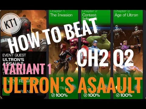How To Beat Ultron’s Assault - Variant 1 Ch2 Q2