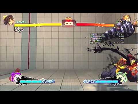 Yang Juggles: Combo Video (SF4 Series Combo Challenge 2)