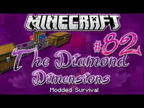 "PIPE MAGIC" | Diamond Dimensions Modded Survival #82 | Minecraft