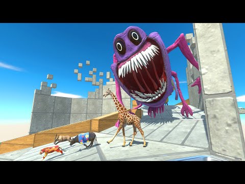 Escape the Tower of Horror – The Patient Monster Awaits at the Top! | Animal Revolt Battle Simulator