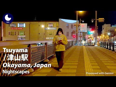 [Tsuyama] Night Walk | Drinking Streets and Congo-dori