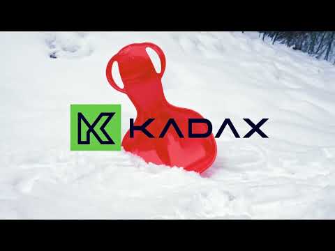 KADAX Plastikowe sanki ślizg jabłuszko