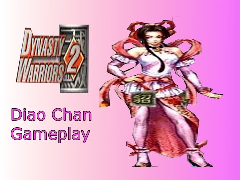 Dynasty Warriors 2 - Diao Chan Gameplay
